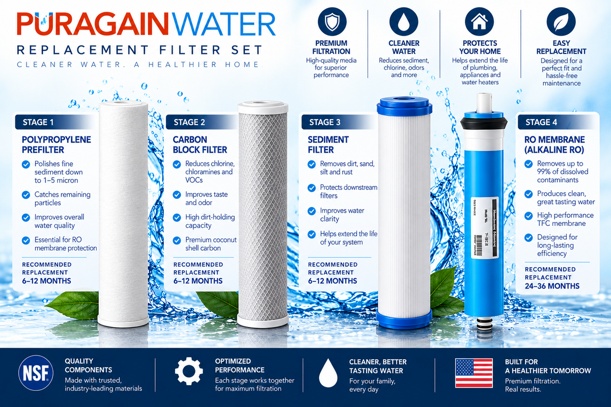 Reverse Osmosis 6-Month Replacement Kit